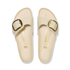 Ciabatta BIRKESTOCK Madrid Big Buckle 1025298 - Shine Ecru