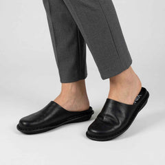 Ciabatte VIBAE Roma - Leather Black