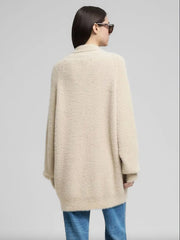 Cardigan lungo REPLAY DK3917.000.G23916. 022 - Panna