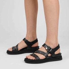 Sandalo TAMARIS 28217 - Black Leather