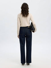 Maglioncino polo SELECTED 16098146 - Oatmeal