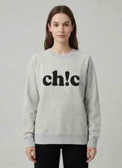 Felpa GLAMOURETTE Chic G38164 - Grigio