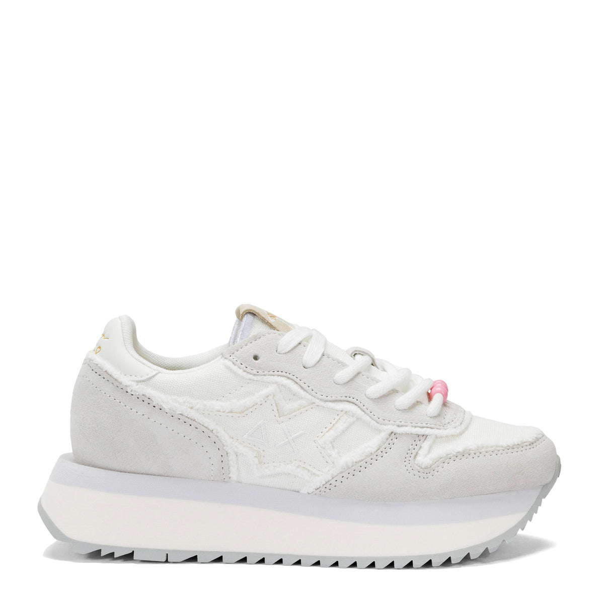 Sneaker SUN 68 BIG STARGIRL CANVAS - Bianco panna
