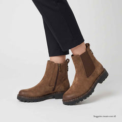 Stivaletto Chelsea TAMARIS 25449 - Camel