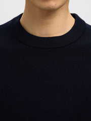 Maglioncino Crew Neck SELECTED 16099570 - Sky Captain