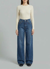 Jeans palazzo GSD Selene -  Denim blue