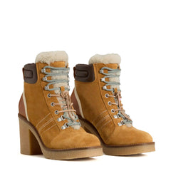 Stivaletti WOOLRICH Landhill Camoscio - Caramel