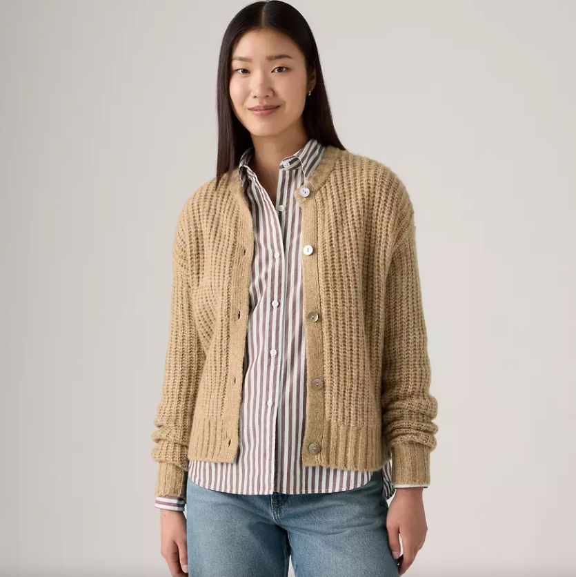 Cardigan LEVI'S Luna Shell 0038F-0002 - Heater Camel