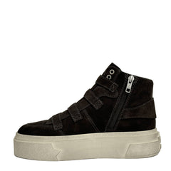 ASH STARMOON BUCKLE Platform Sneaker - Suede Bistro