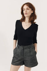 T-shirt manica lunga  ARTLOVE SOLINE - Black