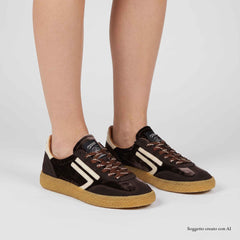 Sneaker PURAAI XS VELVET - Tiramisu