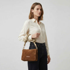 Borsa a mano MY BEST BAG Reflex Small 2029 - Suede Cuoio