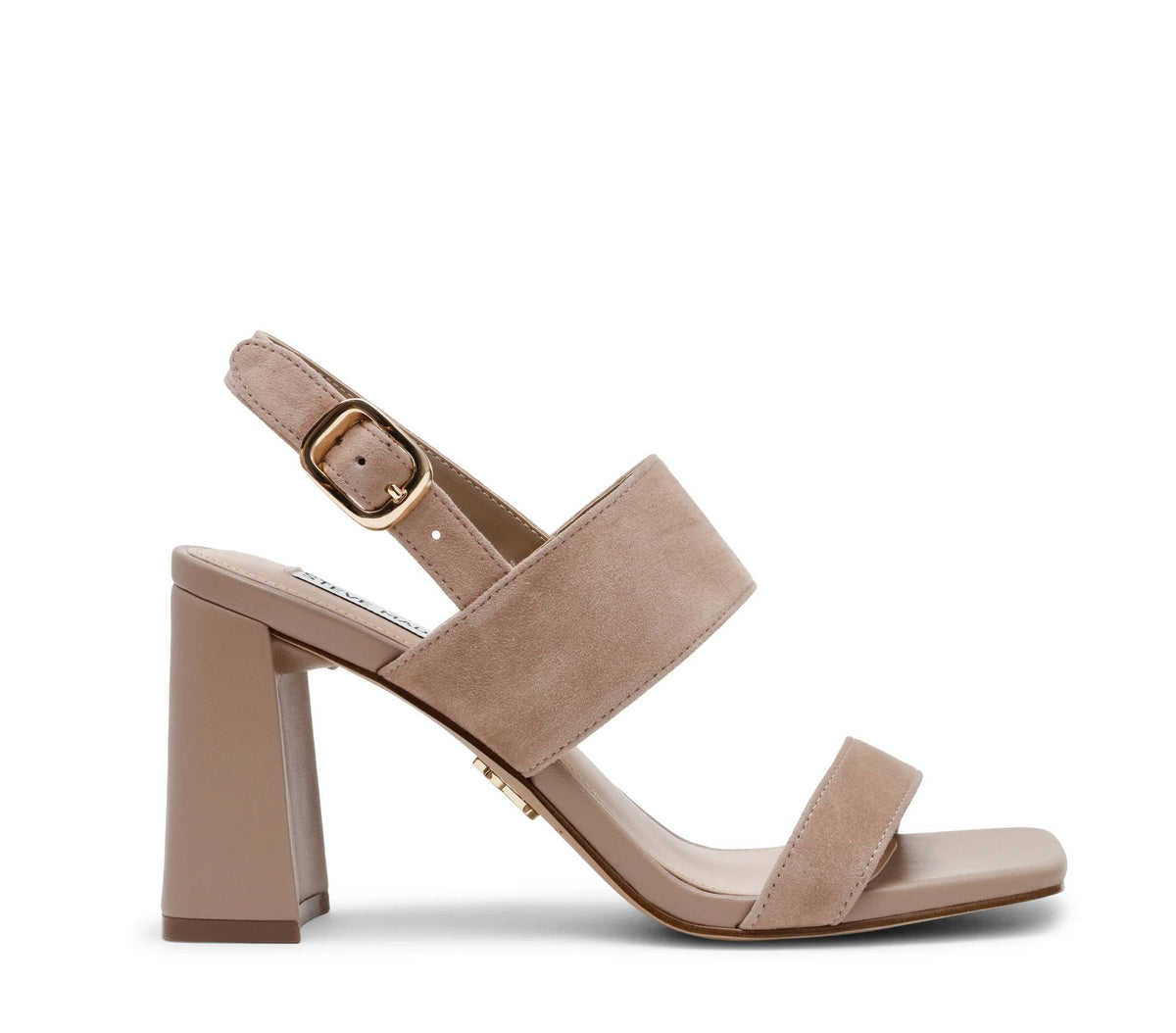Sandalo con tacco STEVE MADDEN WENDIE - Suede Taupe
