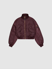 Giubbotto ALPHA INDUSTRIES MA-1 Cropped - Dark Cherry