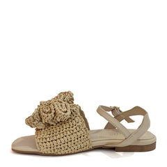 Sandalo SHADDY 251451 rafia - Beige