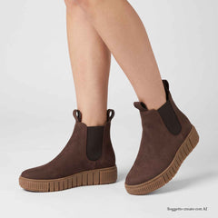 Stivaletto Chelsea TAMARIS 25403-43 - Mocca