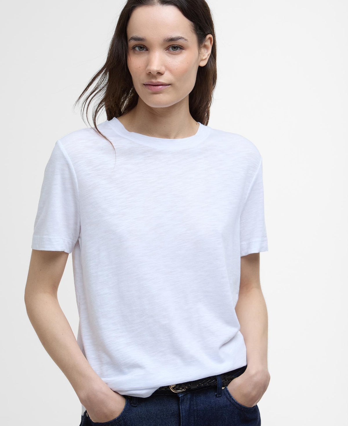 T-shirt Ava BARBOUR LML0885 - White