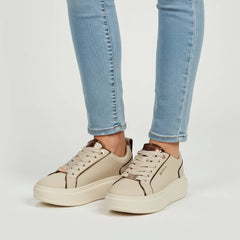 Sneaker ALEXANDER SMITH X STONE - Dark Ivory/Bronze