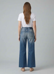 Jeans THE NIM DEBBIE CROP Woman - Mid Dark