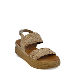 Sandalo con zeppa PLAY PL172 - Sabbia