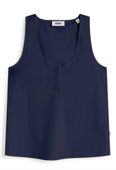Camicia smanicata ECOALF RITA - Midnight Blue