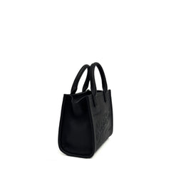 Borsa a mano SAINT BARTH VANITY MINI - Leather Nero 00748I