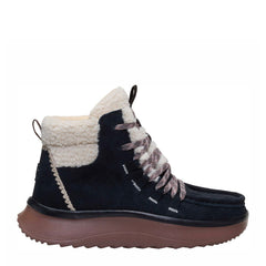Stivaletto HEY DUDE Wendy Peak Apres Suede 44367 - Black/Tan