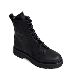 PATRIZIA BONFANTI Kuni Mart Black Ankle Boot