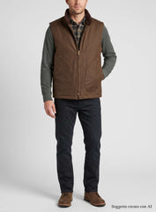 Smanicato MANIFATTURA CECCARELLI Mountain Vest 7916-WX - Dark Tan