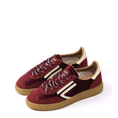 Sneaker PURAAI XS VELVET - Figue