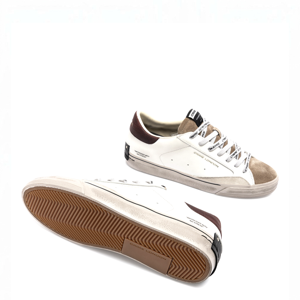 Sneaker  CRIME LONDON 10051AA9 DISTRESSED 2.0 - Mulberry