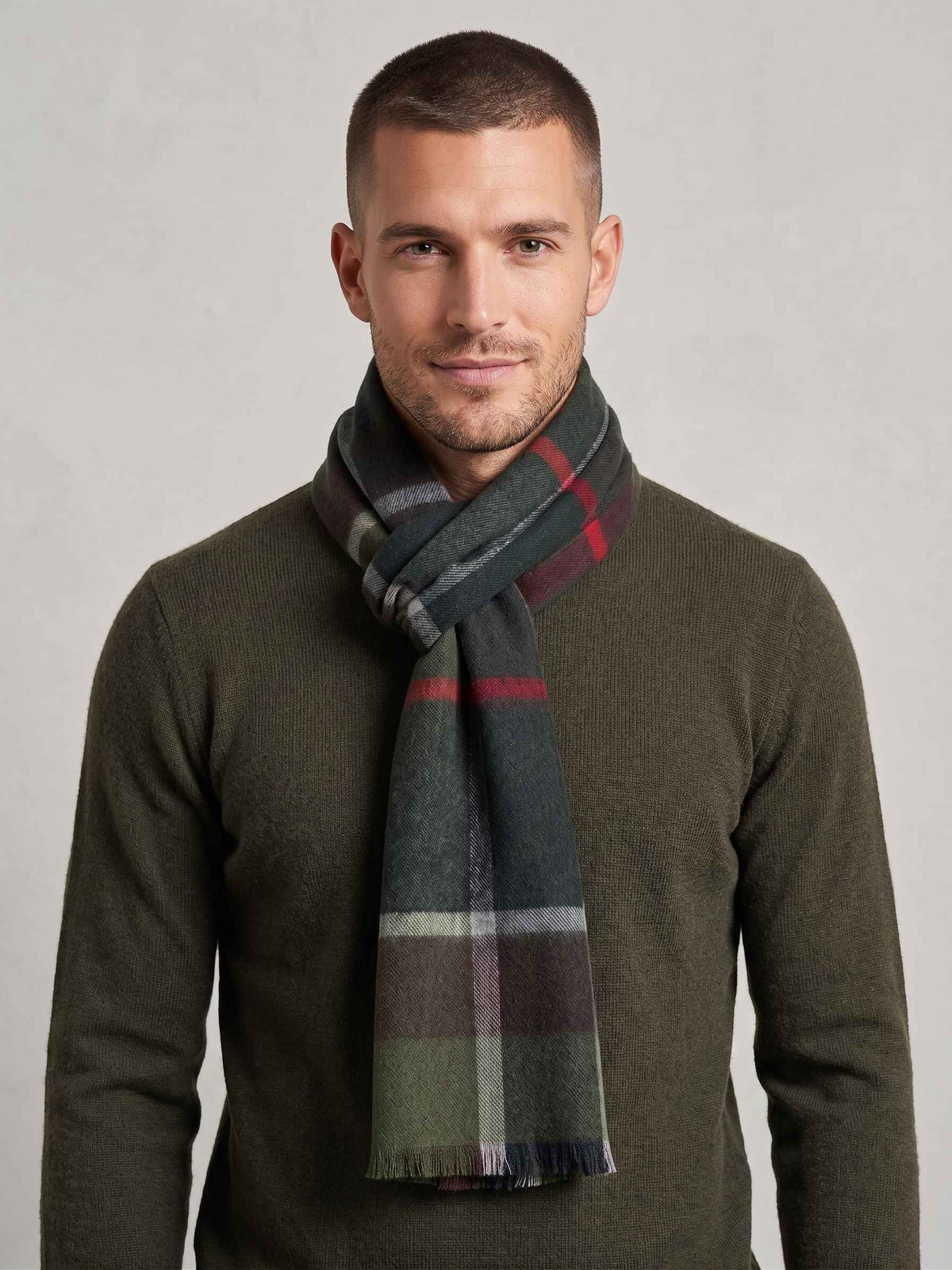 Sciarpa BARBOUR LSC0129 TN43 - Shadow Classic Tartan