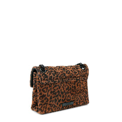 Borsa KURT GEIGER LEATHER MINI KENSINGTON - Brown