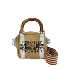 Borsa MANIKOMIO Aviator's Kit AN6505-1 BB Capri - White