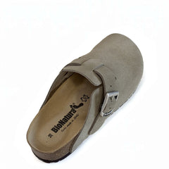 Ciabatta BIONATURA 11VEGAS - Scamosciata Taupe