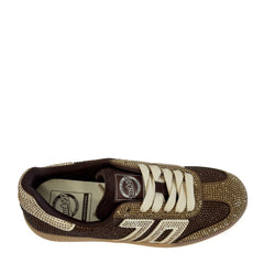 Sneaker BACK 70 CLOUD STAR001 - Strass Coffee/Gold