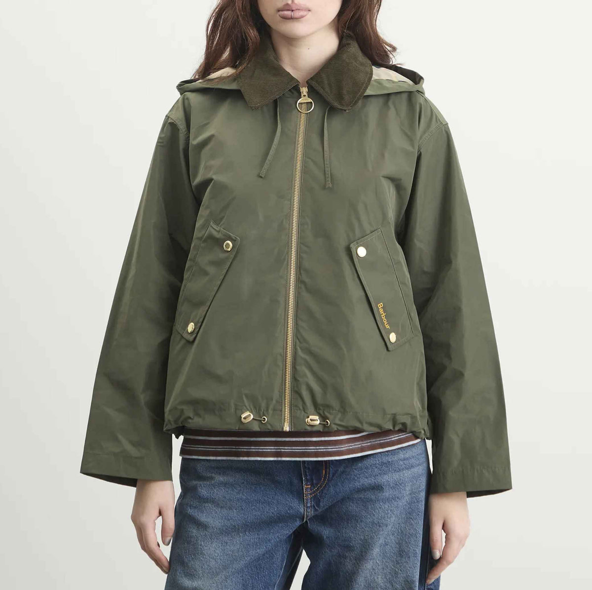 Giacca impermeabile Weaver BARBOUR LSP0307 GN51 - Green/Ancient