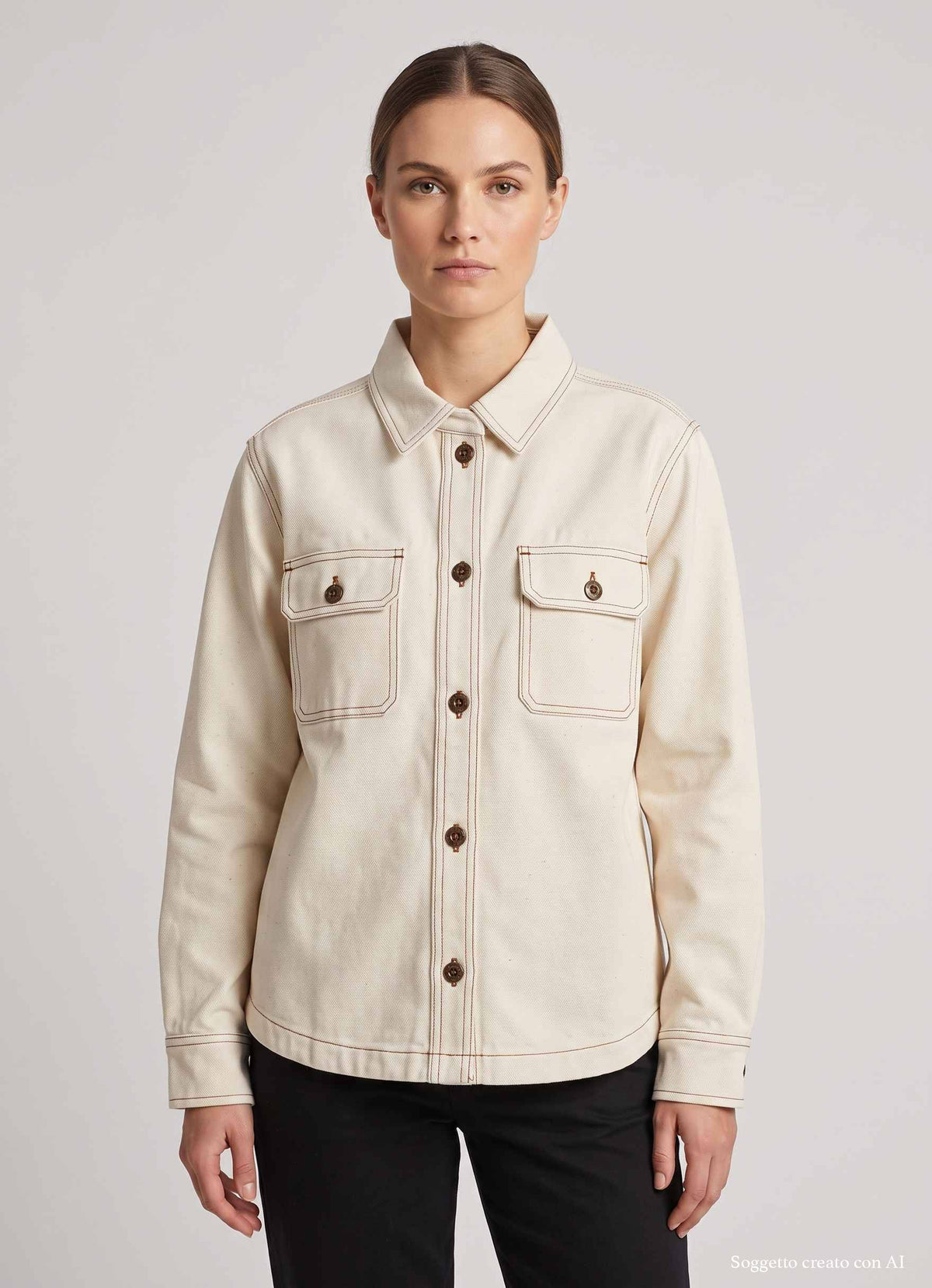 Camicia FILSON DENIM TWILL FWCAM0020 - Natural Seed