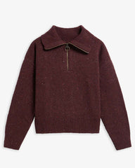 Maglione con zip BARBOUR LKN1579 RE97 - Fig