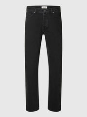 Jeans stretti in fondo SELECTED 16098202 - Black denim
