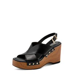 Sandalo con zeppa TAMARIS 28374 - Nero