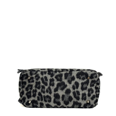 Borsa a mano SAINT BARTH COLETTE FELT - Leopard Nero 03524I