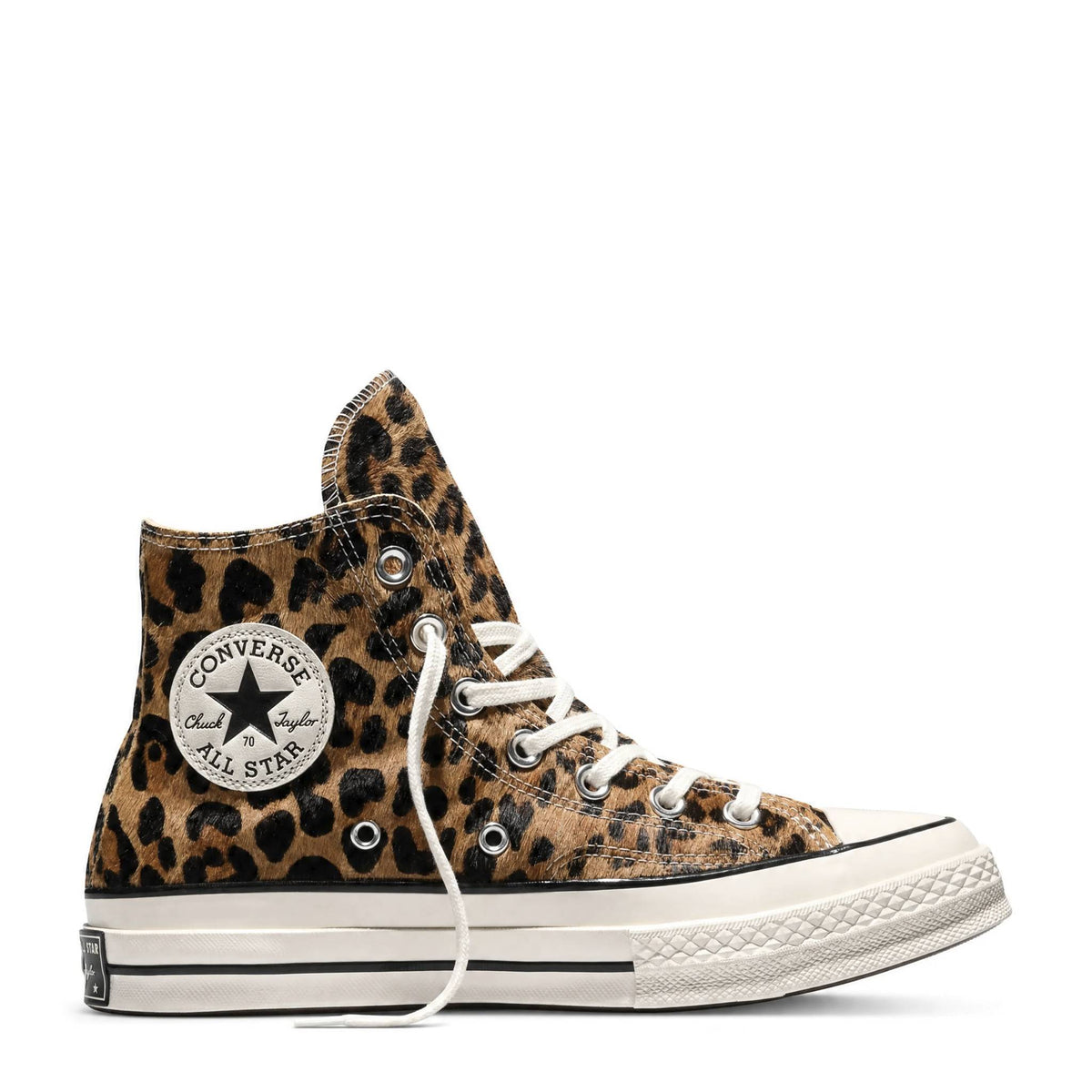 Sneaker CONVERSE CHUCK 70 HI A19169C - Leopard Pony Hair