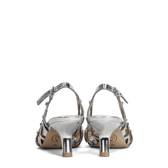 Slingback ASH BIZZARRE Mirror Leather - Silver