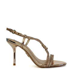 Sandalo con tacco STEVE MADDEN REGALE - Rose Gold