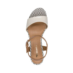 Sandalo con tacco TAMARIS 28249 - Ivory Comb