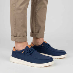 Sneaker HEY DUDE Paul Canvas 43151 - Navy Blazer