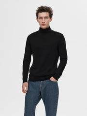 Pullover collo alto SELECTED 16074684 - Black