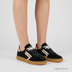 Sneaker PURAAI XS VELVET - Caviar