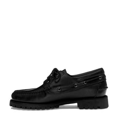 Mocassino SEBAGO Acadia Waxy Man 741271W - Total Black